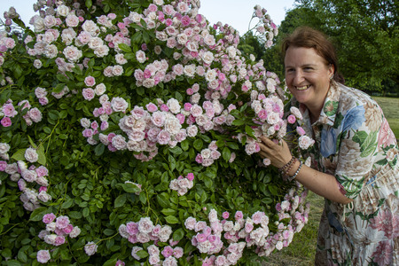 Frau Eva Schubert  in Mateja Račevski-pomočnica direktorja foto Matjaž Mastnak